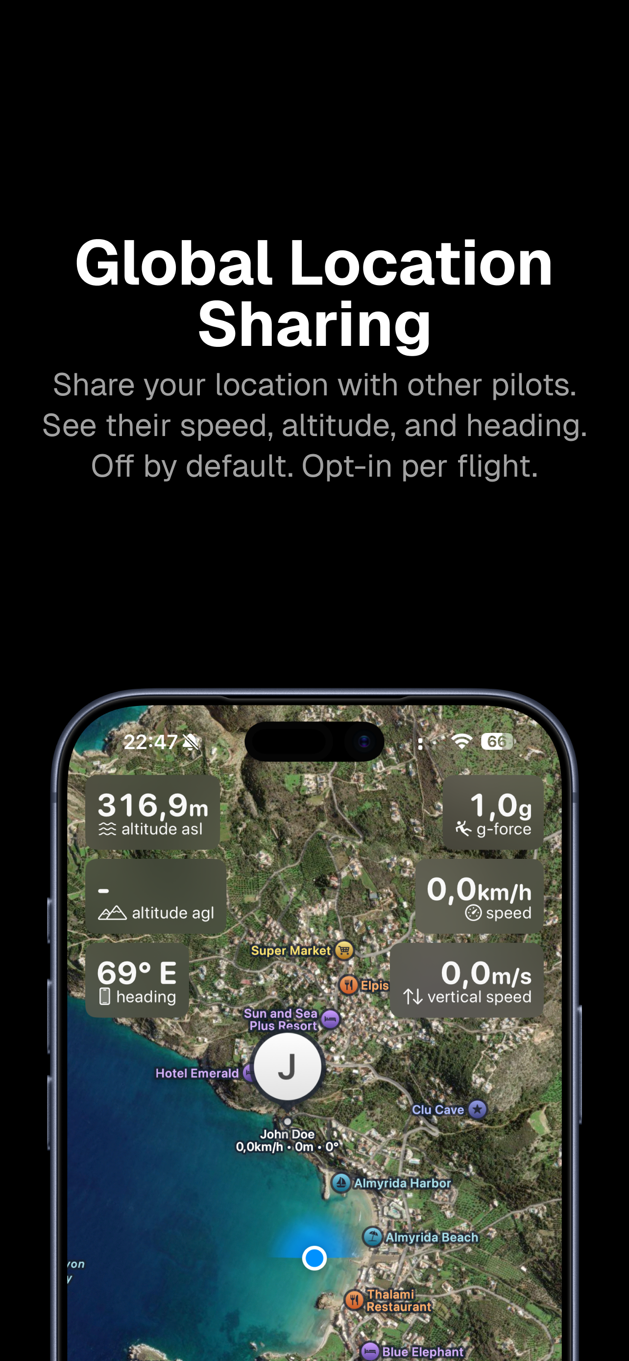 Skai: Paragliding Tracker screenshot 3