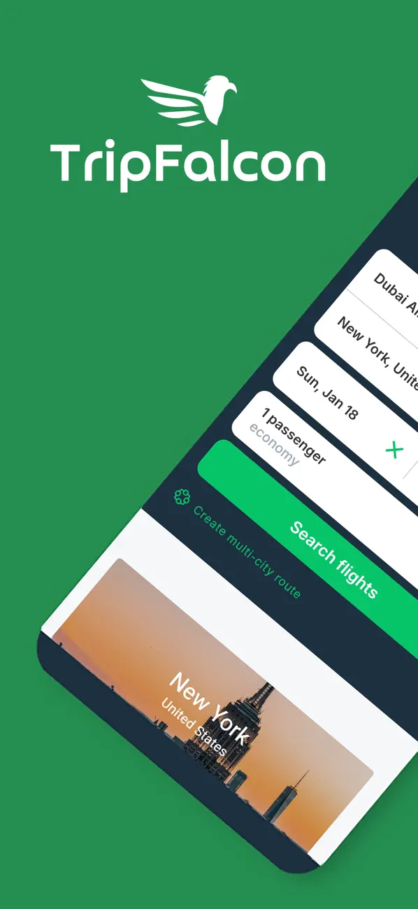 Screenshot #1 pour TripFalcon: Cheap Flights