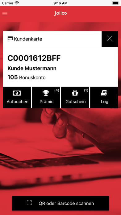 JOLIOO System App Screenshot