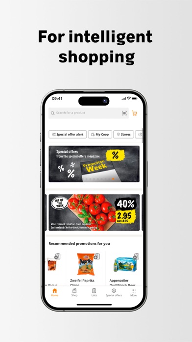 Coop supermarket Screenshot