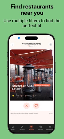 Meal Swipe - Meal Decider Screenshot 9 of 10