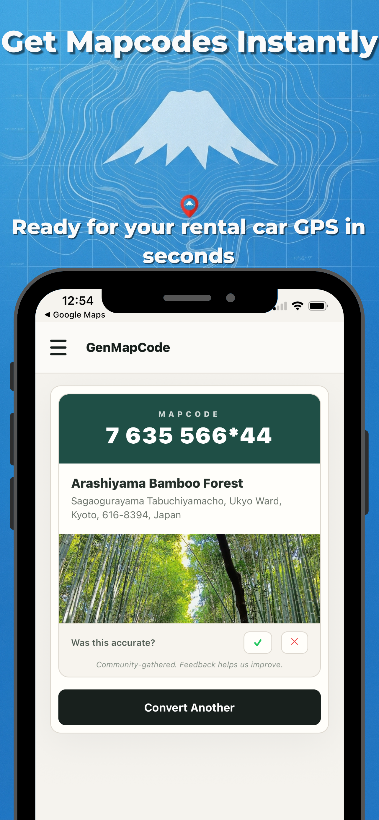 GenMapCode: Japan Mapcode screenshot 4