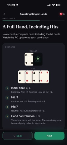 Count Dojo - BJ Card Counting screenshot