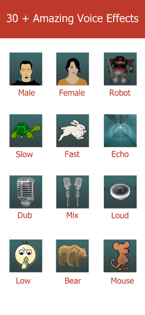 ‎Video Voice Changer Pro Screenshot
