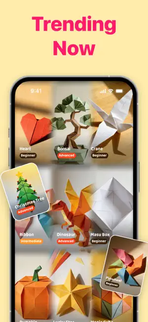 Origami Paper, Origami Guide screenshot 2