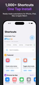 Shortcuts Library screenshot