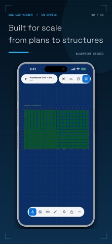 DWG CAD Viewer: DXF, STL iPhone screenshot