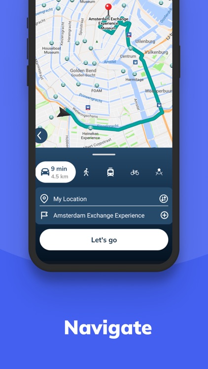MapMetrics Web3 Offline Navi