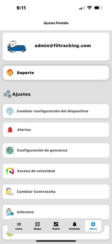 GPS Filtracking screenshot