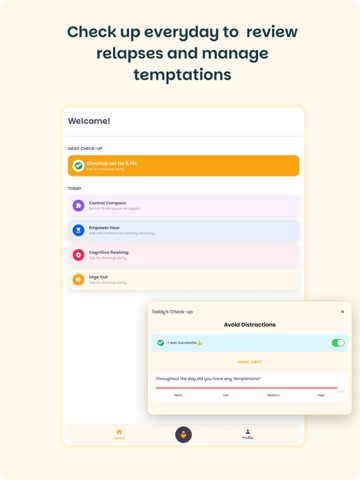 Quit Adult Content Addiction iPad screenshot