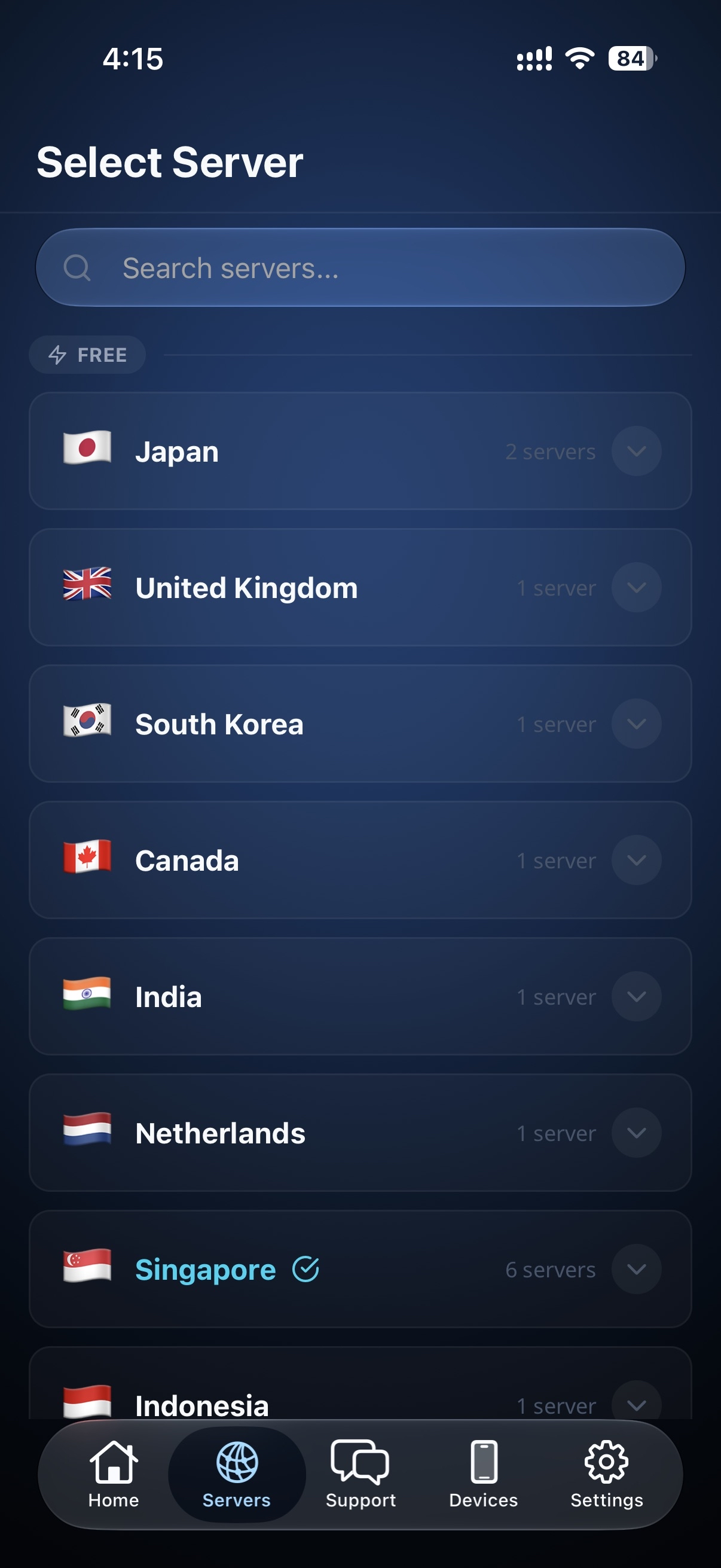 Kappy VPN screenshot 3