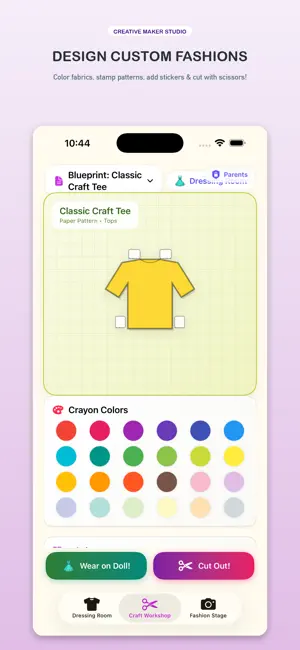 Paper Doll Studio: Dress Up screenshot 2