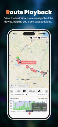 QuadTrack: Global GPS Tracker Screenshot 3 of 5