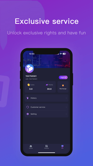 App preview