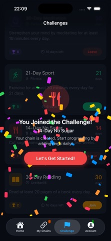 ChainASC - Habit Tracker screenshot