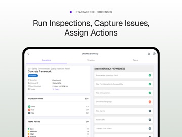 SiteAssist iPad screenshot