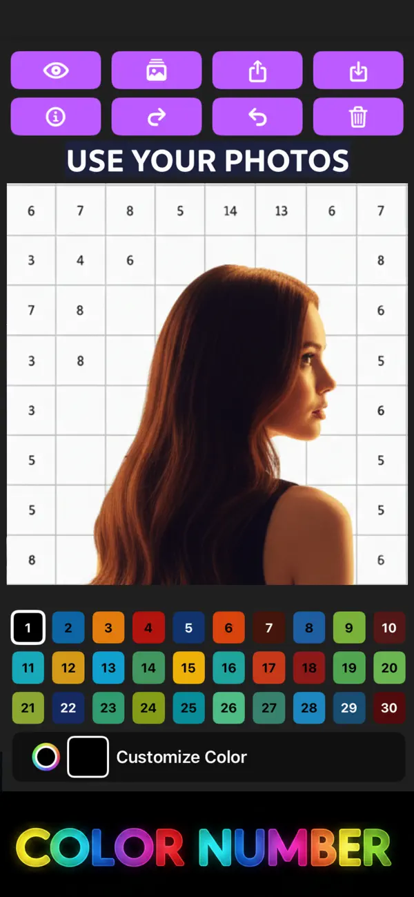 Screenshot #2 pour Color Number – Season 67