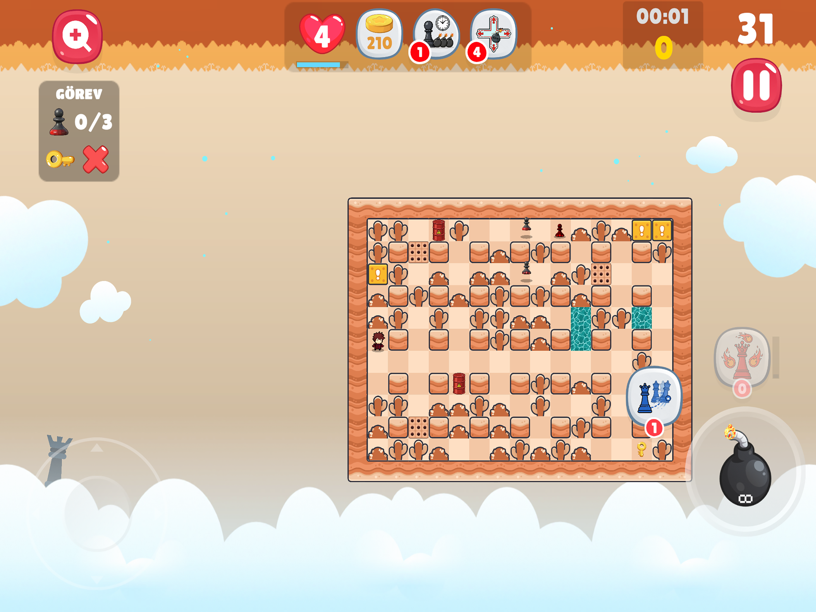 BomberChess: Tactical Puzzles screenshot 10