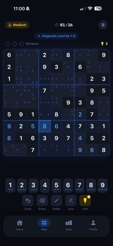 EGK Sudoku screenshot