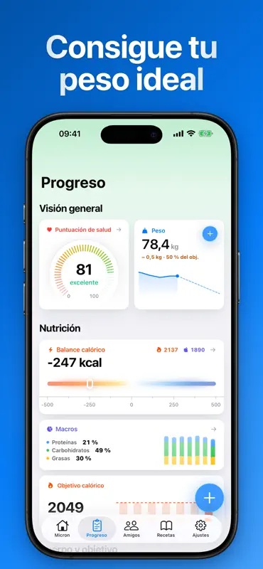 Micron: Contador de Calorías screenshot 3 of 7