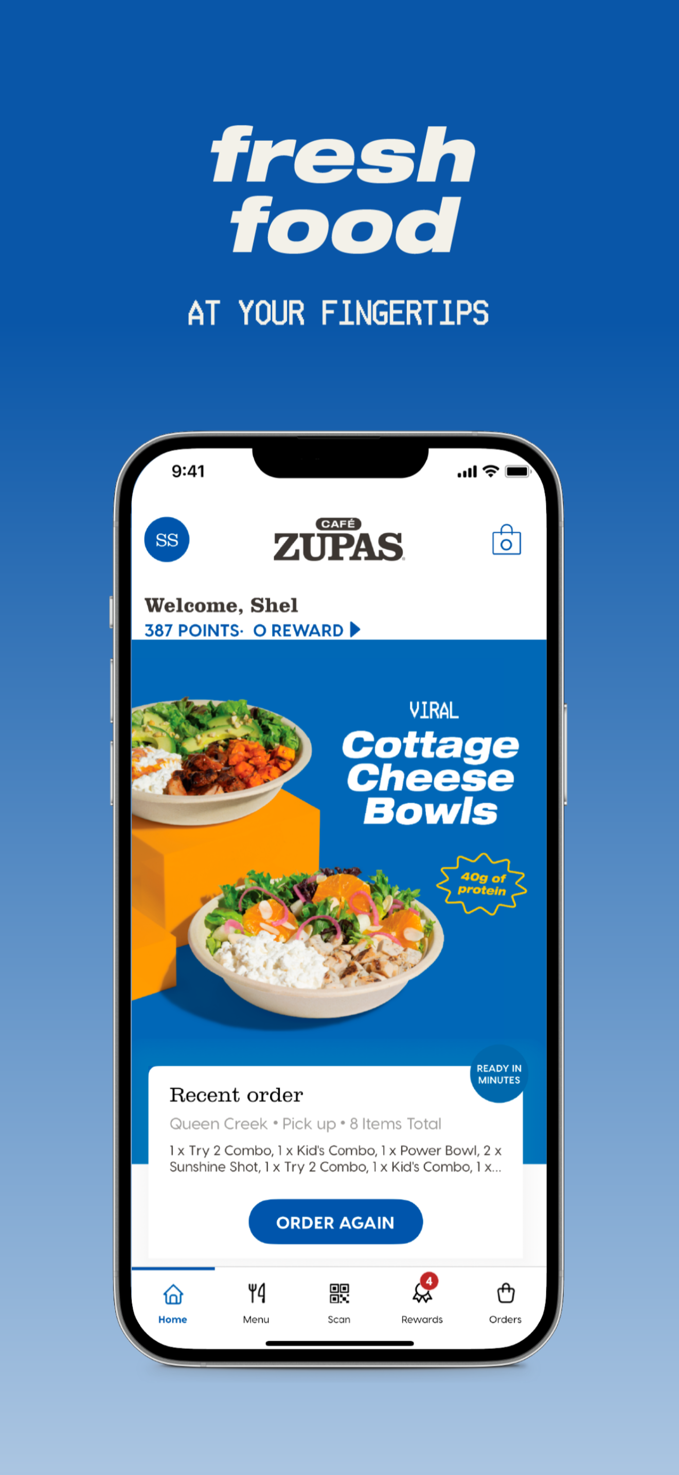Café Zupas Rewards