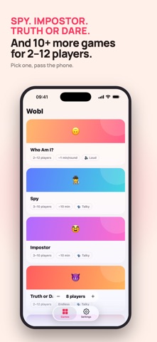 Wobl: Party Games screenshot 1