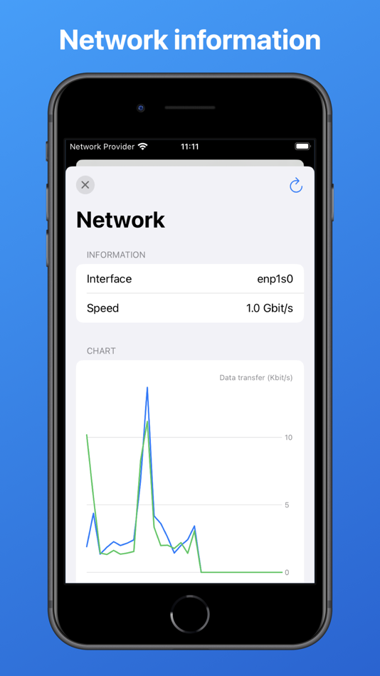 #5. Server Status - Server monitor (iOS) Bởi: Juan Gilsanz Polo