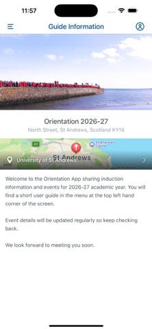 University of St Andrews app screenshot