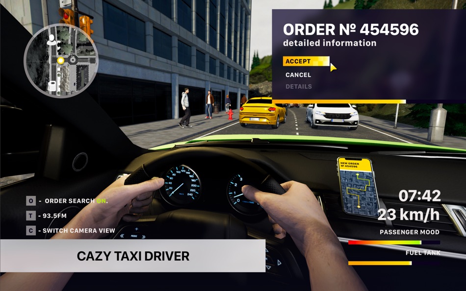 #2. City Taxi Simulator: Driver 3D (macOS) Bởi: Platform Surfer MAC