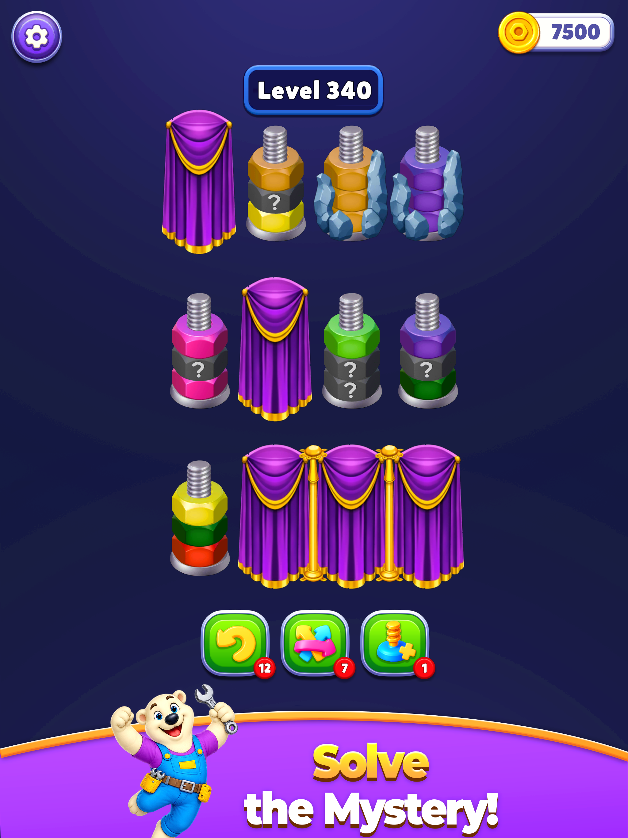 Nut Sort 3D: Color Match screenshot 11