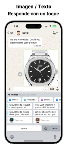 ReplyKit - Respuestas rápidas screenshot 2