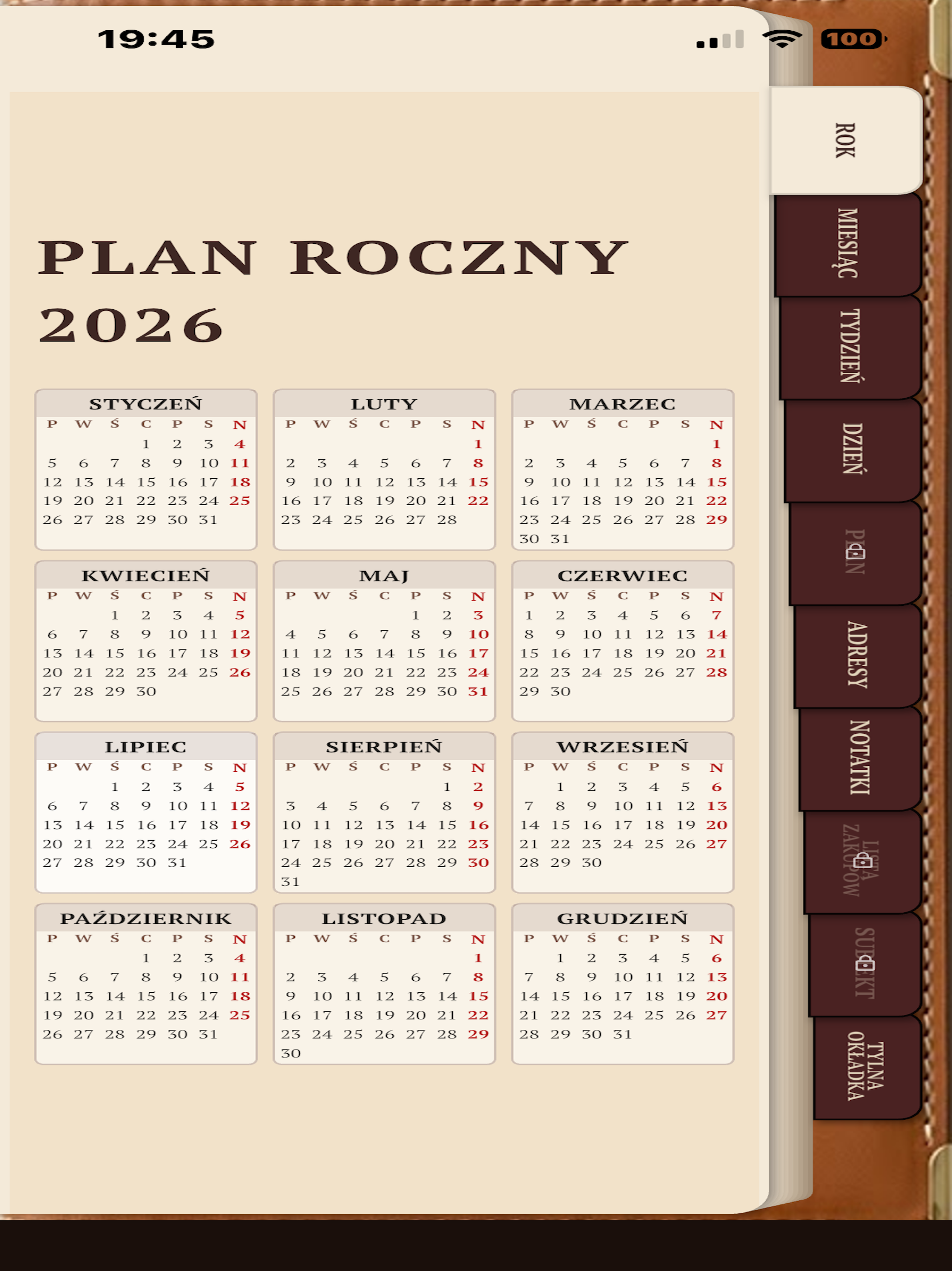 Vintage Organizer screenshot 9