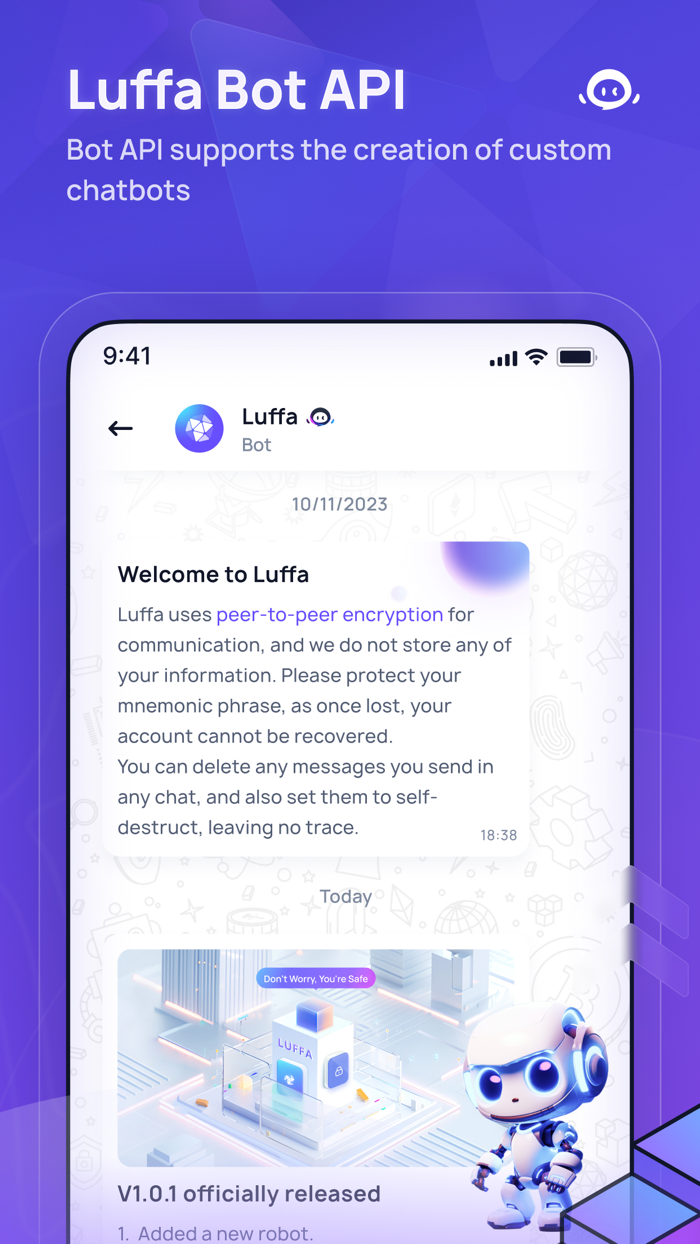 LuffaSecure Encrypted Chat