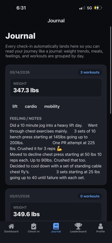 Weightlss screenshot