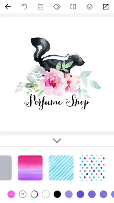 Screenshot #2 pour Watercolor Logo Maker
