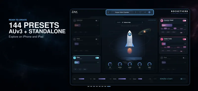 RocketVerb: Space Reverb screenshot 8 of 8