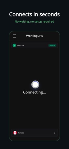 WorkingVPN: Fast & Secure VPN Screenshot 4 of 4