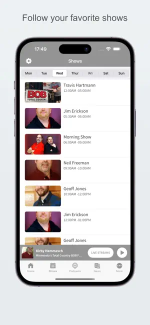 Total Country BOB-FM screenshot 3