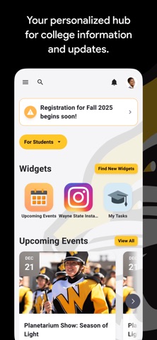 myWSC iPhone screenshot