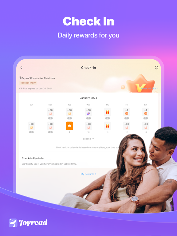 JoyRead-Fantasy Novel iPad screenshot 7 - Book app