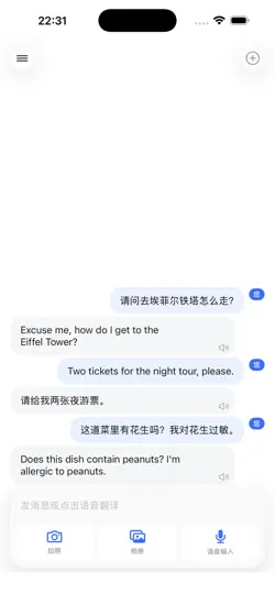 Screenshot von 译亿ai auf dem iPhone 3