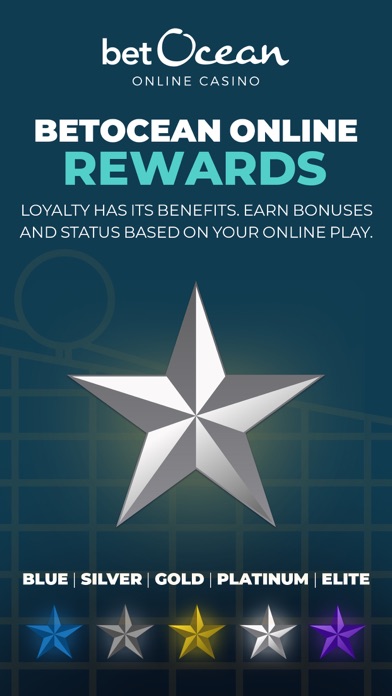 betOcean Online Casino Screenshot
