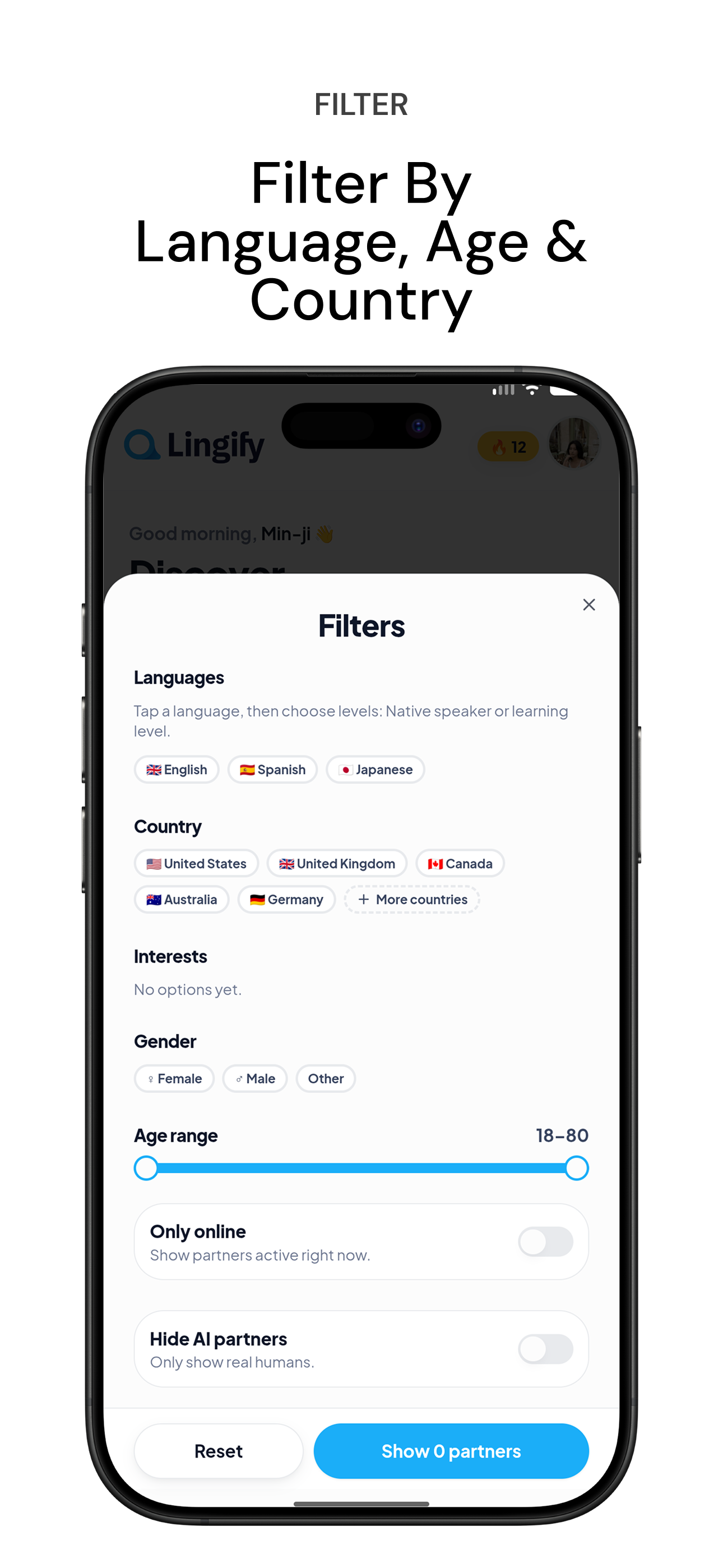 Lingify: Language Exchange screenshot 3