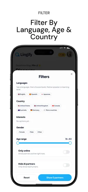 Lingify: Language Exchange screenshot 3