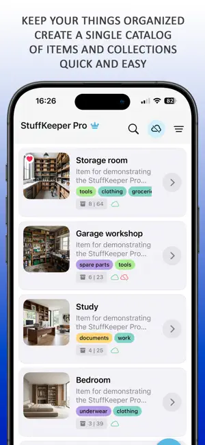 StuffKeeper: Home Inventory screenshot 1