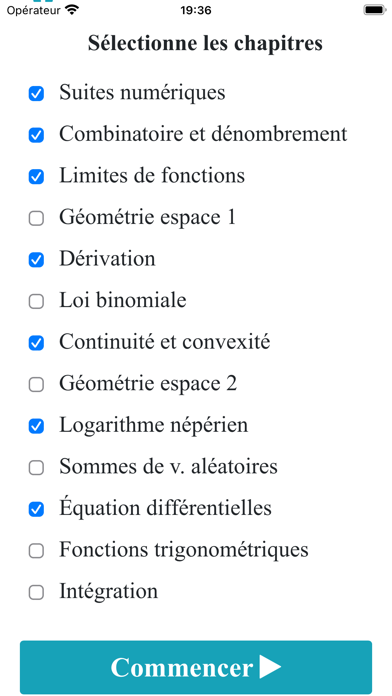 Flash Bac Maths Screenshot