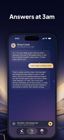 Sleep Better: Sounds & Coach Screenshot 4 of 4