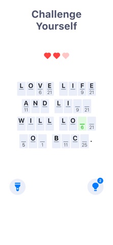 Cryptogram - Word Puzzle Games Screenshot 4 of 5