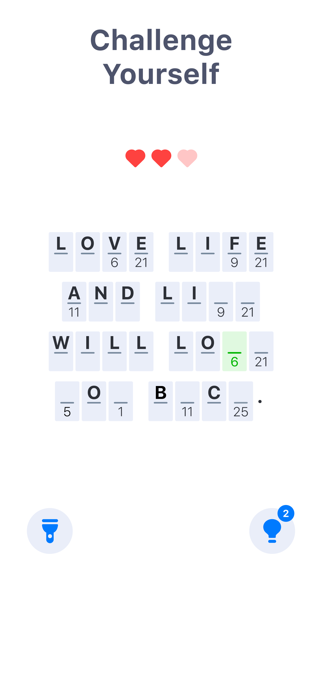 Cryptogram - Word Puzzle Games Screenshot 4 of 5