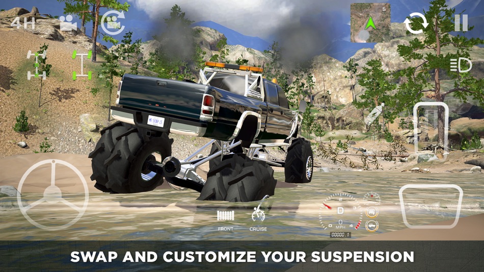 #2. 4x4 Mania (iOS) 由: Dually Games Ltd